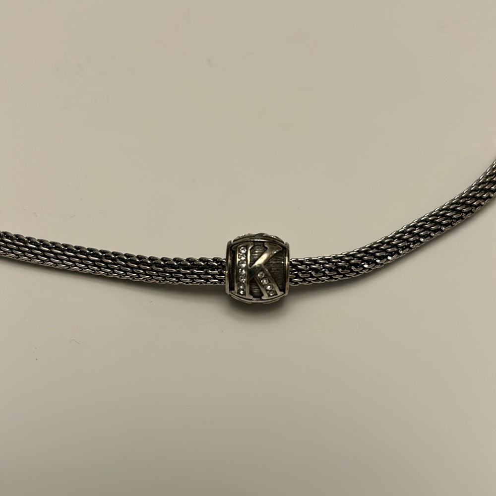 Brighton Silver “K” Charm